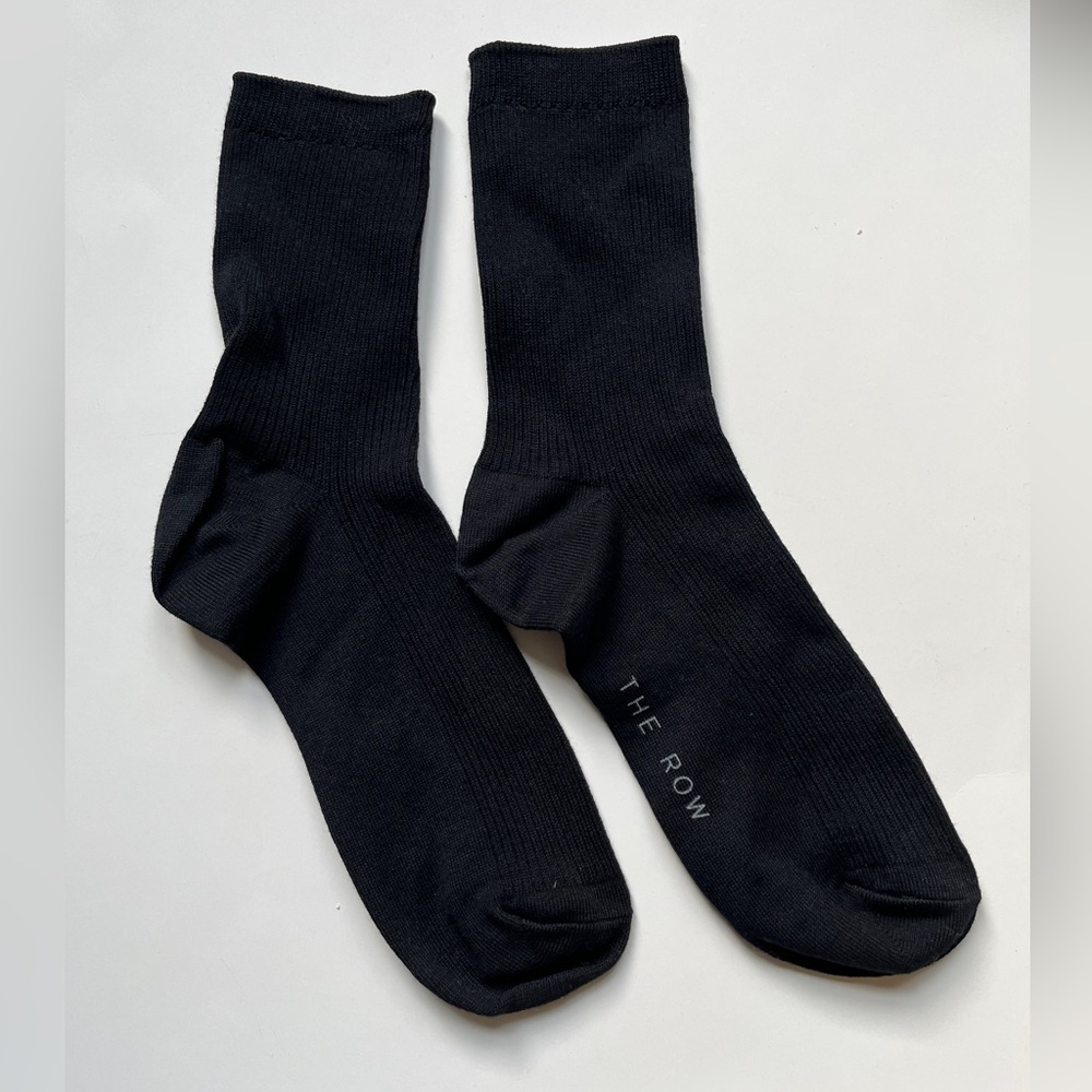 The Row Black Socks